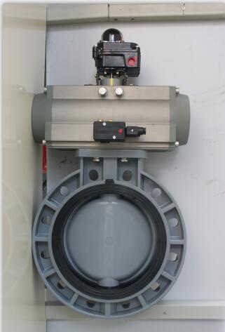 气动蝶阀Pneumatic Actuator Butterfly Valve