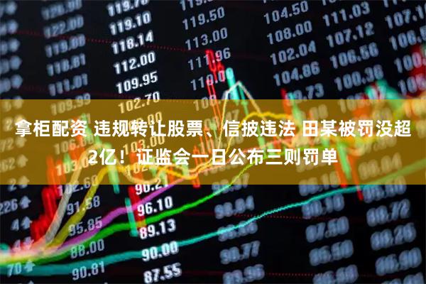 拿柜配资 违规转让股票、信披违法 田某被罚没超2亿！证监会一日公布三则罚单